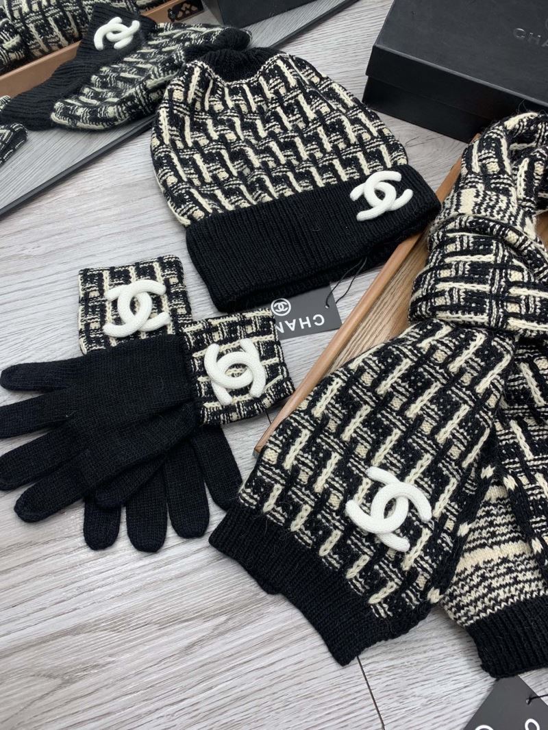 Chanel Caps Scarfs